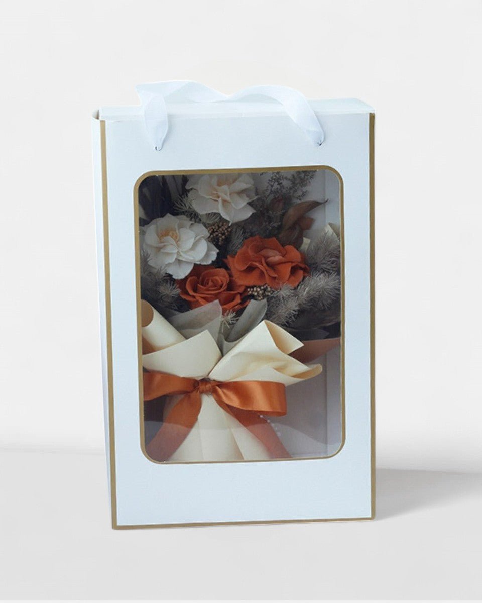Charlotte Preserved Flower Bouquet - Flowers - Pink - Preserved Flowers & Fresh Flower Florist Gift Store