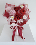 Love Reverie - Red Roses Preserved Flower Bouquet - Flowers - box - Preserved Flowers & Fresh Flower Florist Gift Store