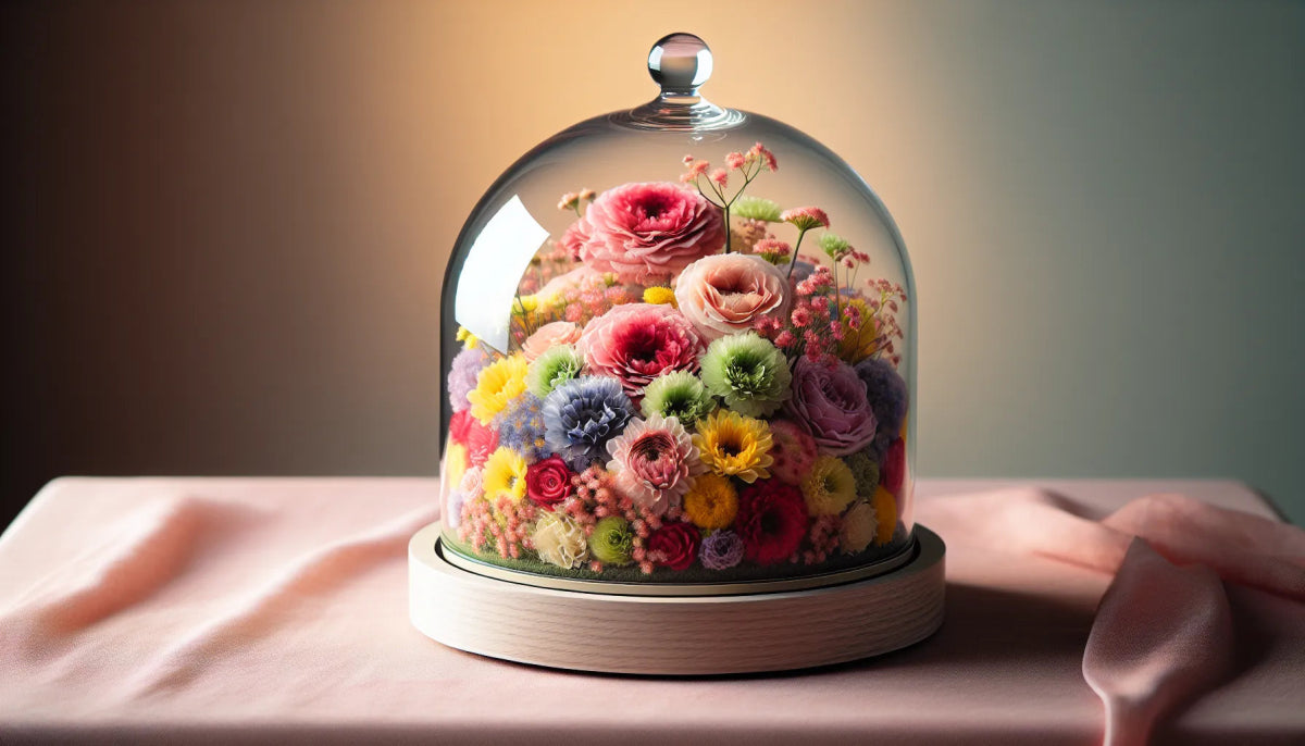 Perfect Preserved Flower Domes for Mother's Day - Ana Hana Flower