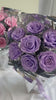Galaxy 7 Rose Preserved Flower Bouquet