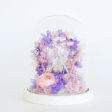 Akira Ferris Wheel Dome - Flower - Lavender あきら - Preserved Flowers & Fresh Flower Florist Gift Store