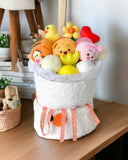 Fluffy Soft Toy Knit Bouquet - Winnie Tsum Tsum - Flower - Preserved Flowers & Fresh Flower Florist Gift Store