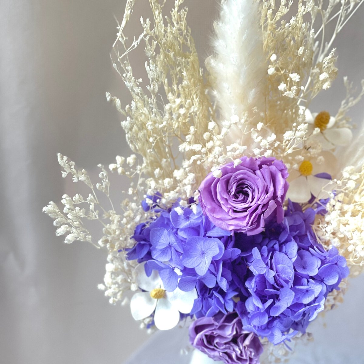 Kiko - きこ Preserved Flower Arrangement - Flower - Purple きこ - Preserved Flowers & Fresh Flower Florist Gift Store