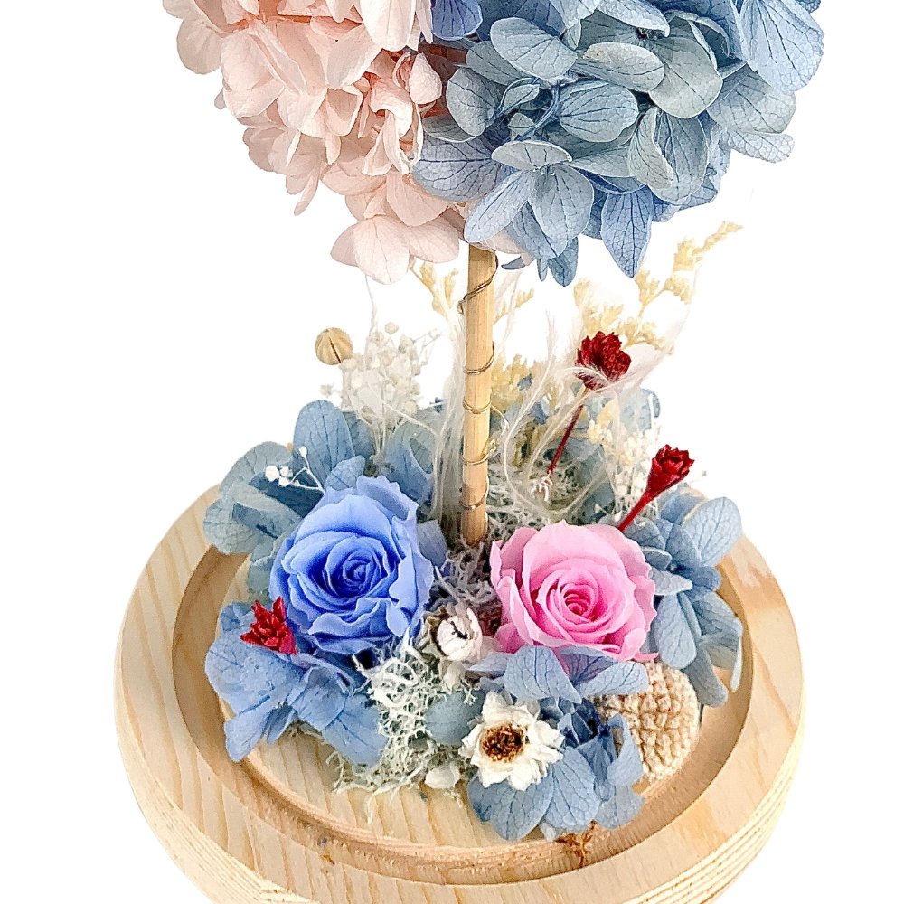 Love Tree - Blue (With Gift Box) - Flower - Preserved Flowers & Fresh Flower Florist Gift Store