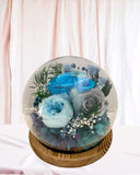 Rose Blowball - Blue (with gift box) - Flowers - Preserved Flowers & Fresh Flower Florist Gift Store