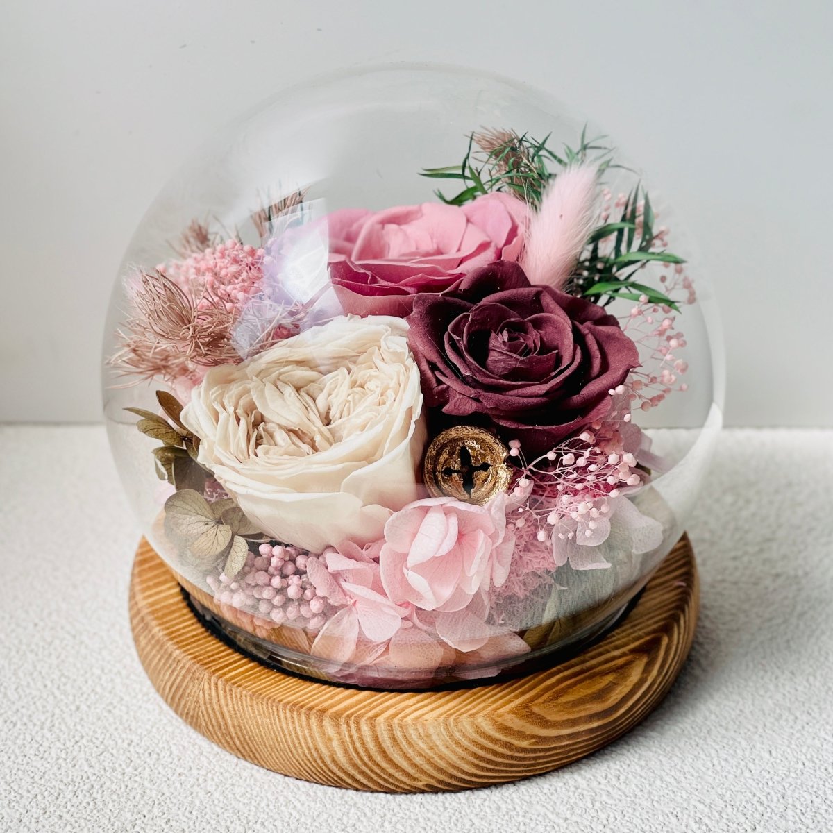 Rose Blowball - Cuppa (with gift box) - Flowers - Preserved Flowers & Fresh Flower Florist Gift Store